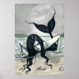 Poster De l'affiche des profondeurs sombres