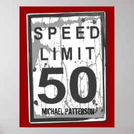 Poster de l'affiche du 50e anniversaire Funny Grun