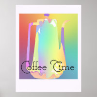 Poster de l'affiche sur le temps de pause café Pas