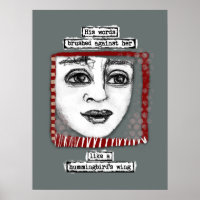 Poster de l'aile de colibri Mur Art