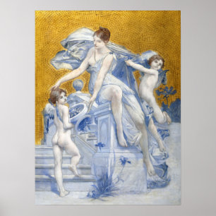 Poster de l'Allégorie de Fortune (1896)