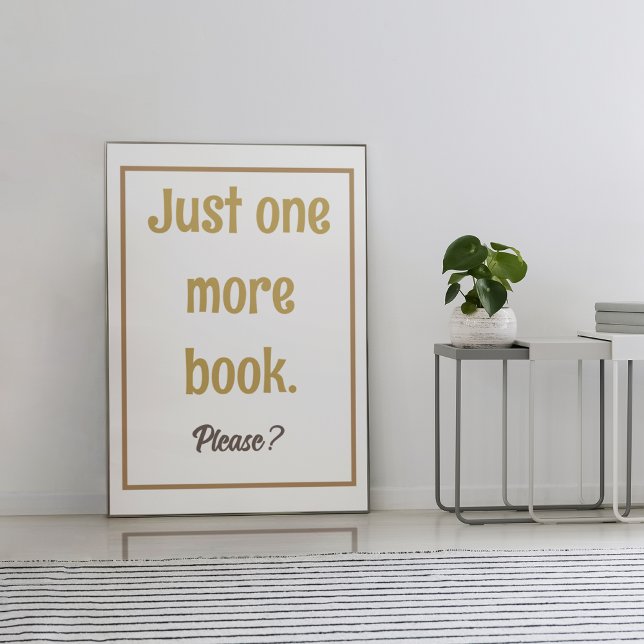 Poster de l'amoureux du livre de déco (Poster Wall Print Book Nook Personalized Kids Reading Books Back to School)