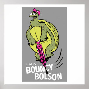 Poster de lancement de ROS Bouncy Bolson