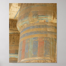 Poster de l'ancien temple égyptien