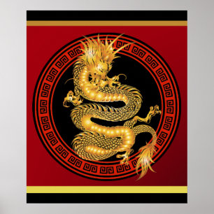 Poster de l'Année chinoise du dragon
