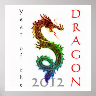 Poster de l'année du Dragon 2012