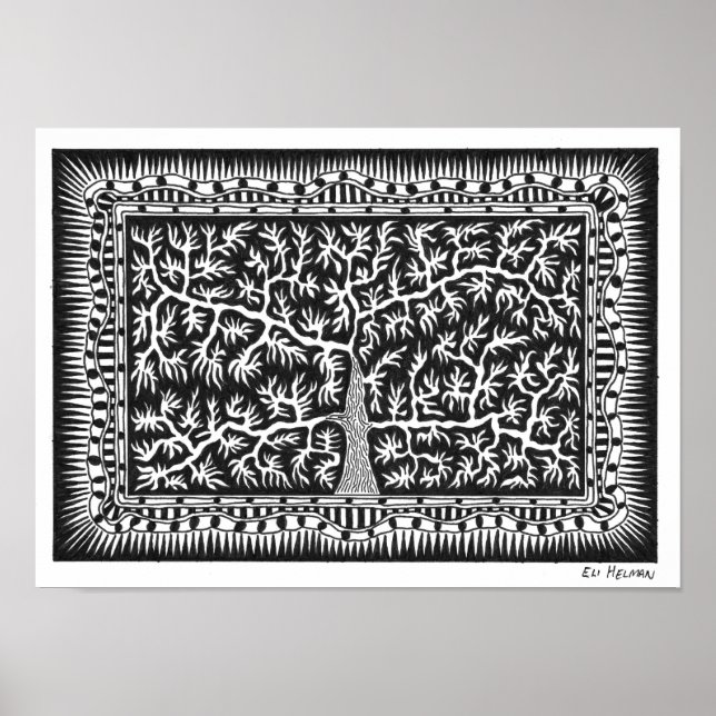 Poster de l'arbre de chant (Devant)