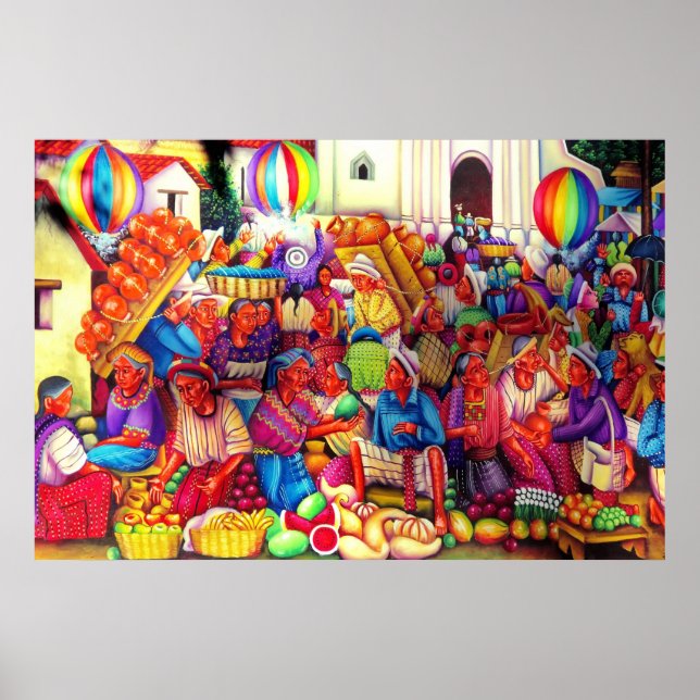 Poster de l'art au Guatemala (Devant)