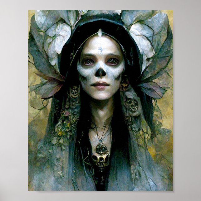 Poster De L'Art De L'Imaginaire Sombre Fae Of Deat (Devant)
