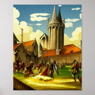 Poster de l'Art numérique de l'Imaginaire de la ca