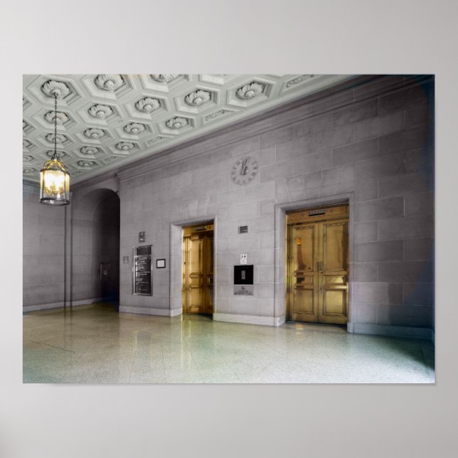 Poster de l'ascenseur (Devant)