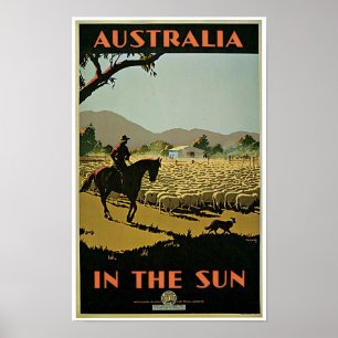 Poster ~ de l'Australie au soleil
