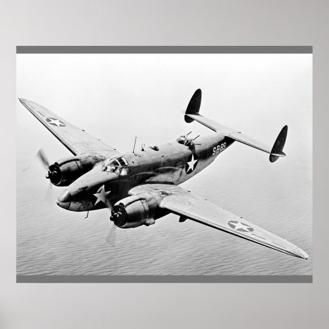 Poster de l'avion (Devant)