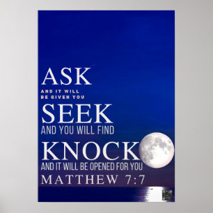 Poster de l'Écriture Poser la recherche Knock