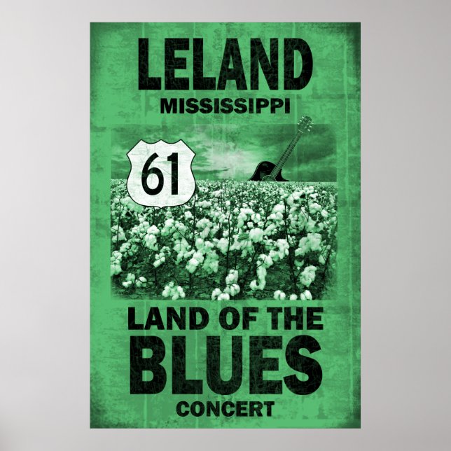 Poster de Leland Mississippi Blues (Devant)