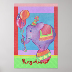 Poster de l'éléphant du Parti