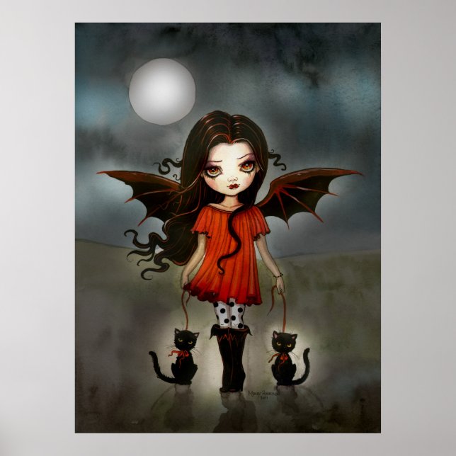Poster de l'Enfant d'Halloween Cute Vampire (Devant)