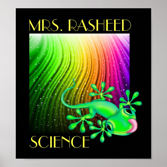 Poster de l'enseignant (Devant)