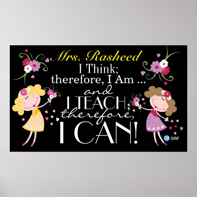 Poster de l'enseignant (Devant)