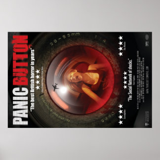 Poster de lentilles de cris Panic Button
