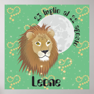 Poster de Leone 23 luglio al 22 agosto