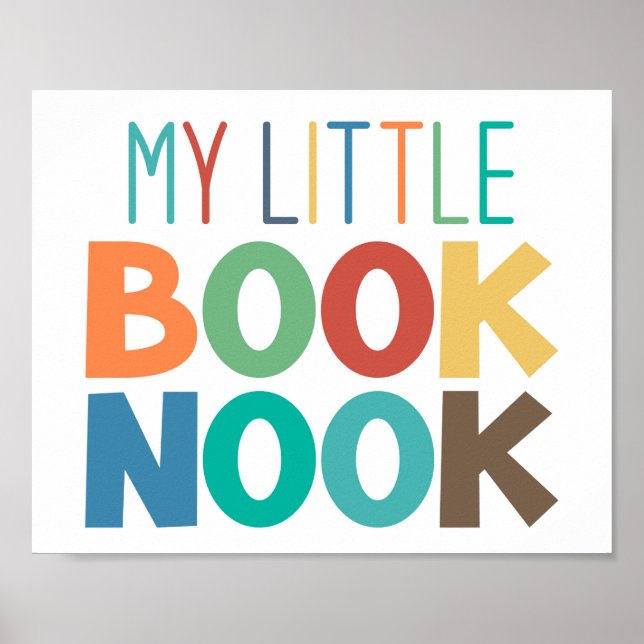 Poster de l'espace de lecture de My Little Book No (Devant)