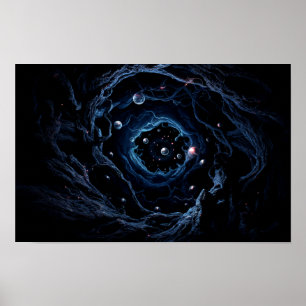 Poster de l'espace extra-atmosphérique de Galaxie