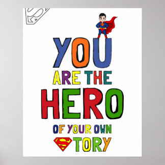 Poster de l'état d'esprit de croissance - Décor d'