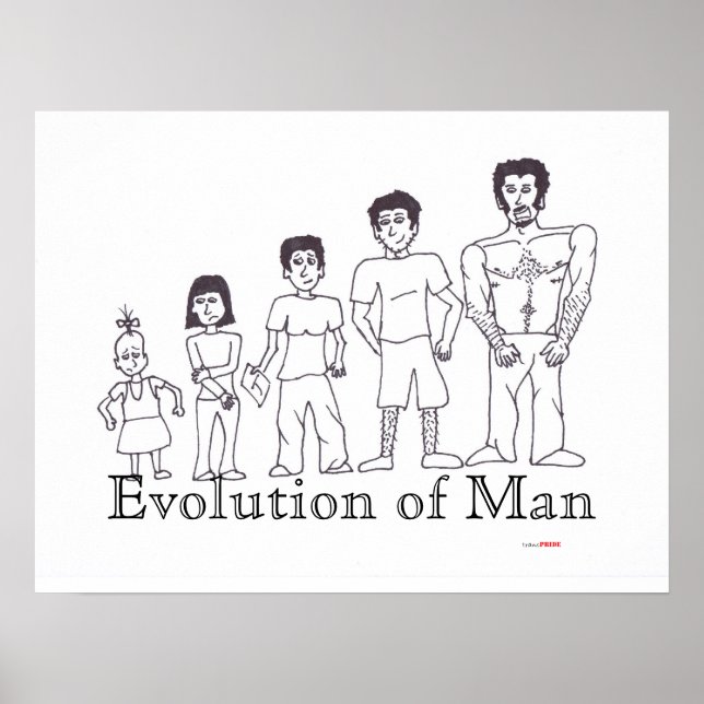 Poster de l'évolution trans (Devant)