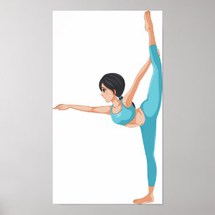 Poster de l'exercice Dancer Stretching Dance