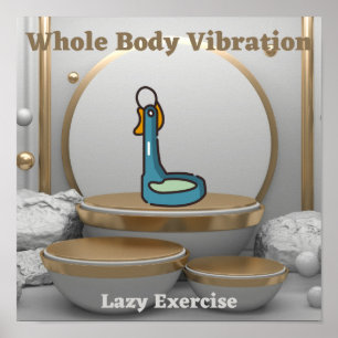 Poster de l'exercice de vibrations corporelles