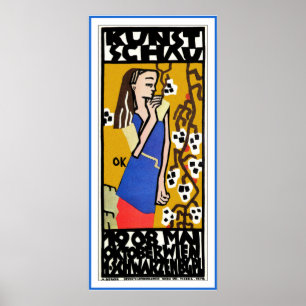 Poster de l'exposition artistique Kunstschau Wien 