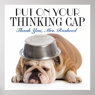 Poster de l'Humour de l'école Casquette