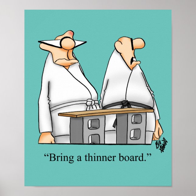 Poster de l'Humour Funny Martial Arts (Devant)