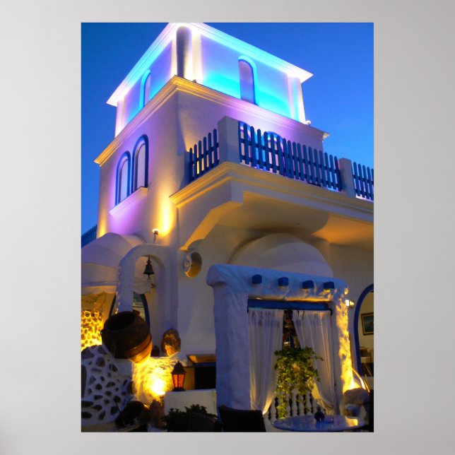 Poster de l'île de Rhodes Grèce (Devant)