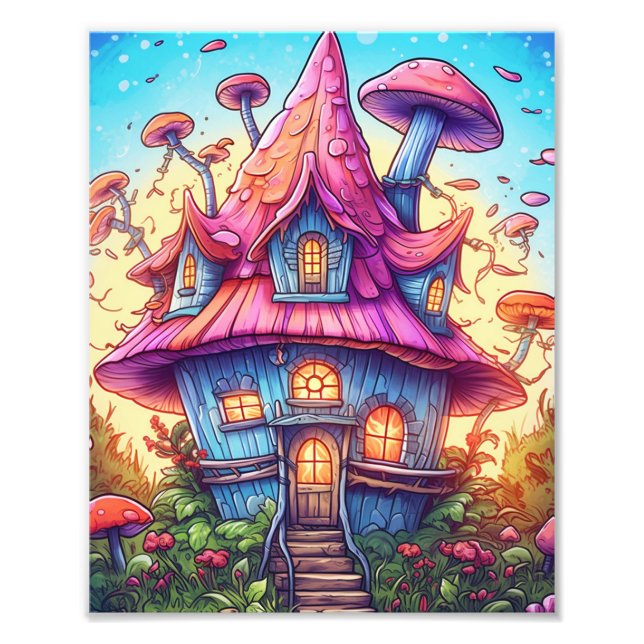 Poster de l'Imaginaire de la Maison de champignons (Devant)