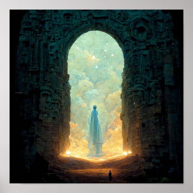Poster de l'Imaginaire de la Porte des Dieux (Devant)