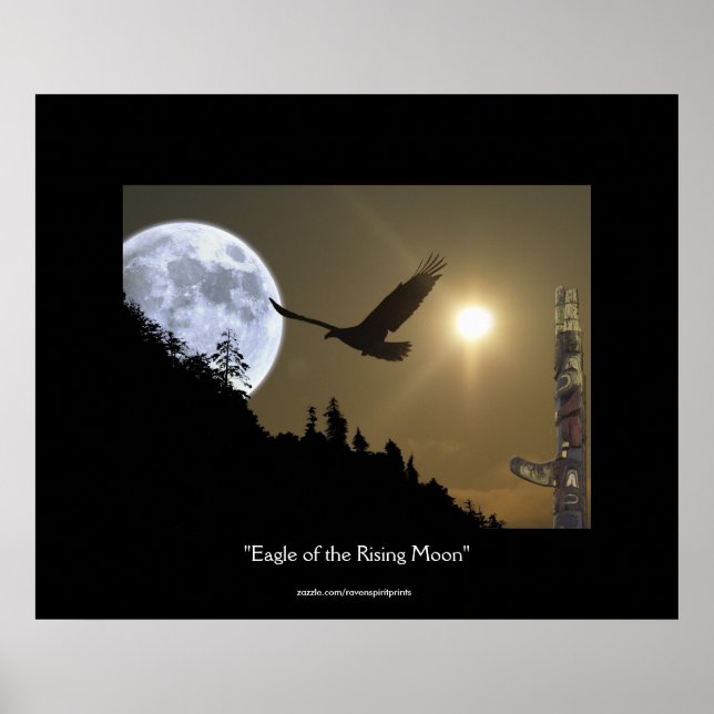 Poster de l'Imaginaire de l'aigle de la lune monta (Devant)