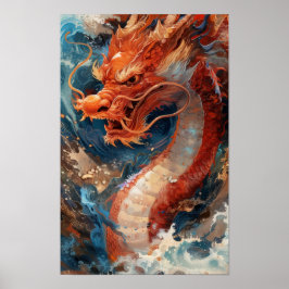 Poster de l'Imaginaire mystique du dragon