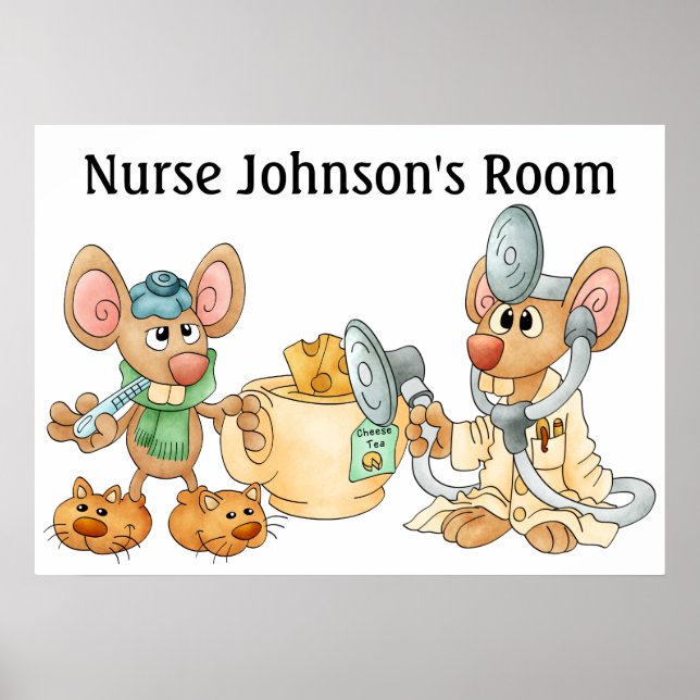 Poster de l'infirmière/du médecin - FRS (Devant)