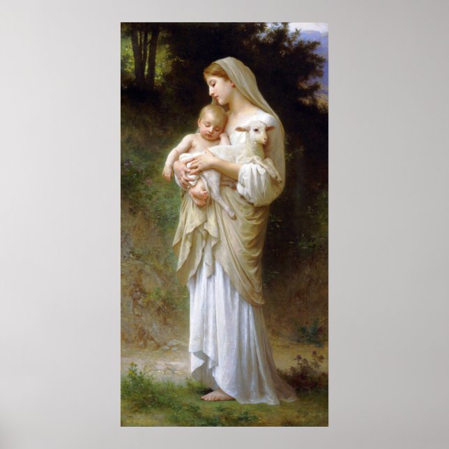 Poster de l'Innocence de Bouguereau (Devant)