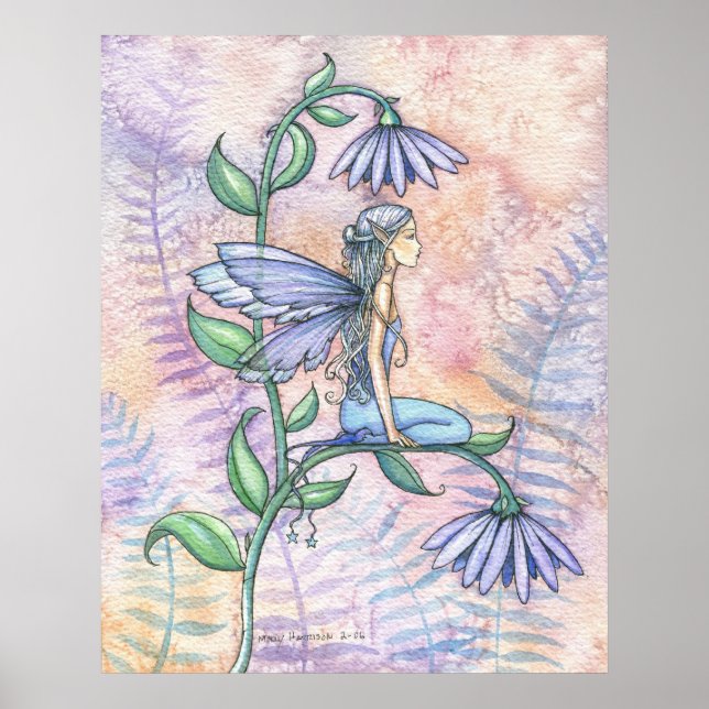 Poster de Little Blue Fairy par Molly Harrison (Devant)