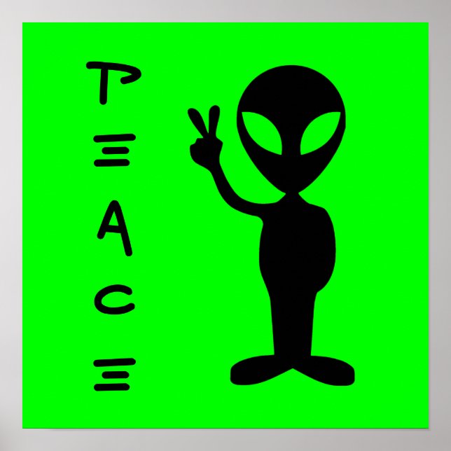 Poster de Little Green Man (Devant)