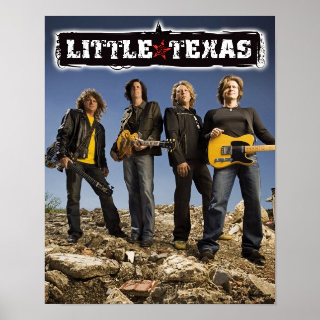 Poster de Little Texas "Rocks" (Devant)