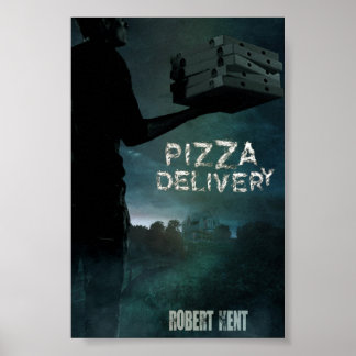Poster de livraison de pizza