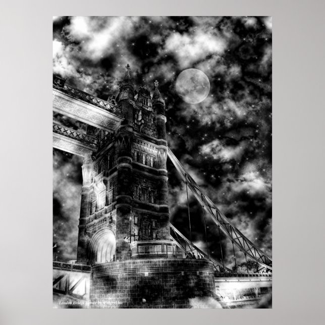 Poster de London Bridge Dark Remix (Devant)