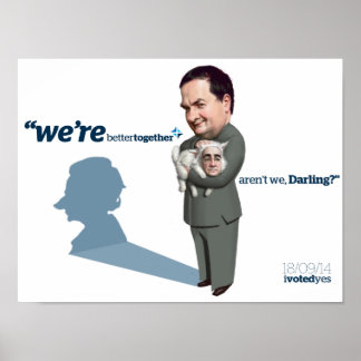 Poster De Londres avec Love-bombs