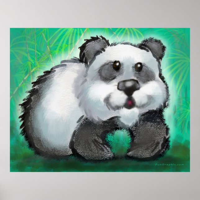 Poster de l'ours Panda (Devant)