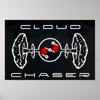 Poster de l'outil Cloud Chaser noir