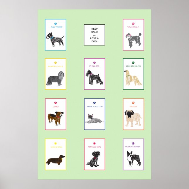 Poster de Love A Dog (Devant)